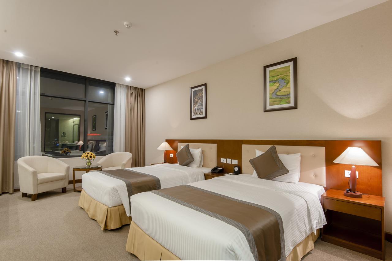 Muong Thanh Grand Lao Cai Hotel Exterior foto