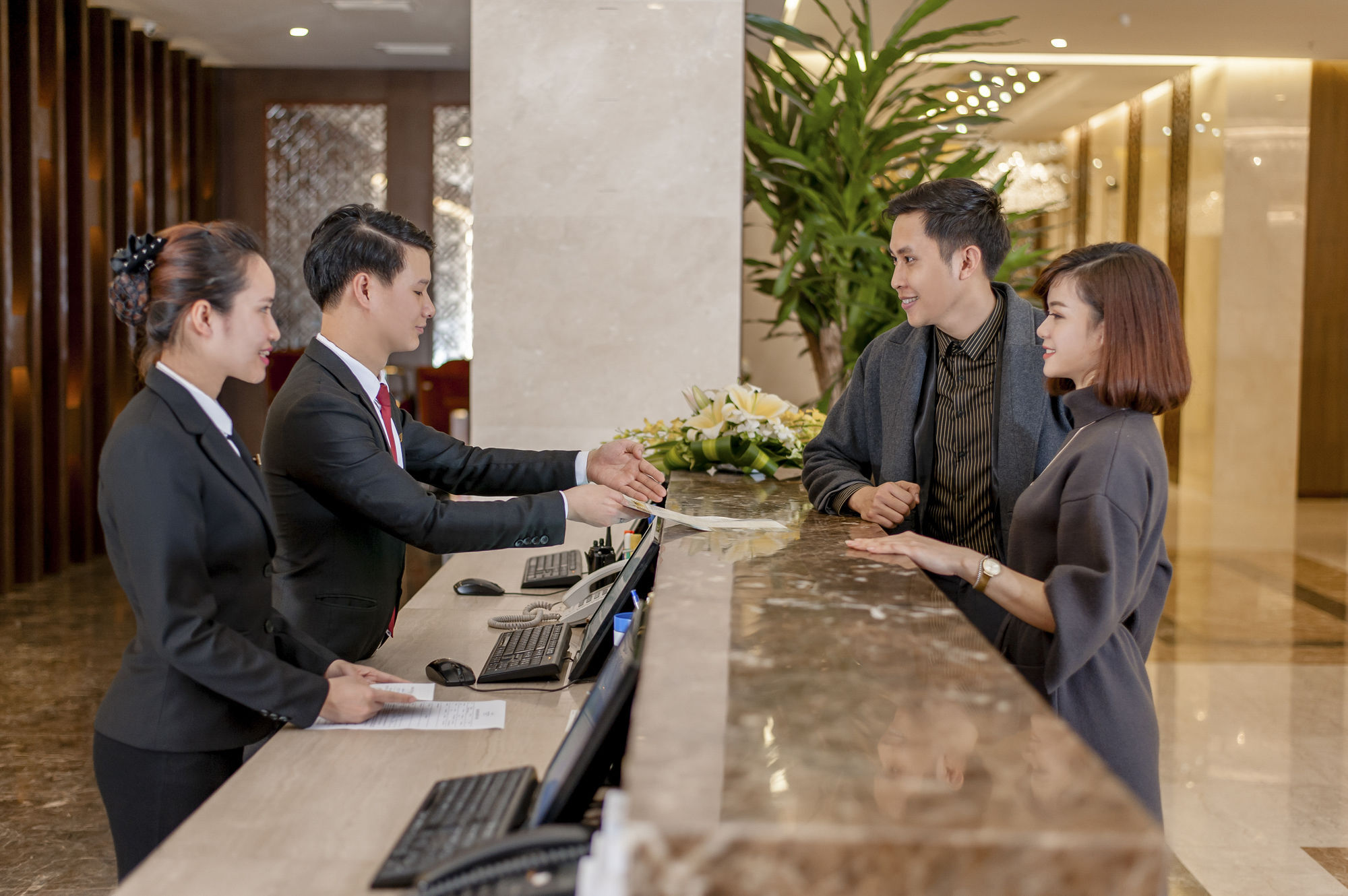 Muong Thanh Grand Lao Cai Hotel Exterior foto