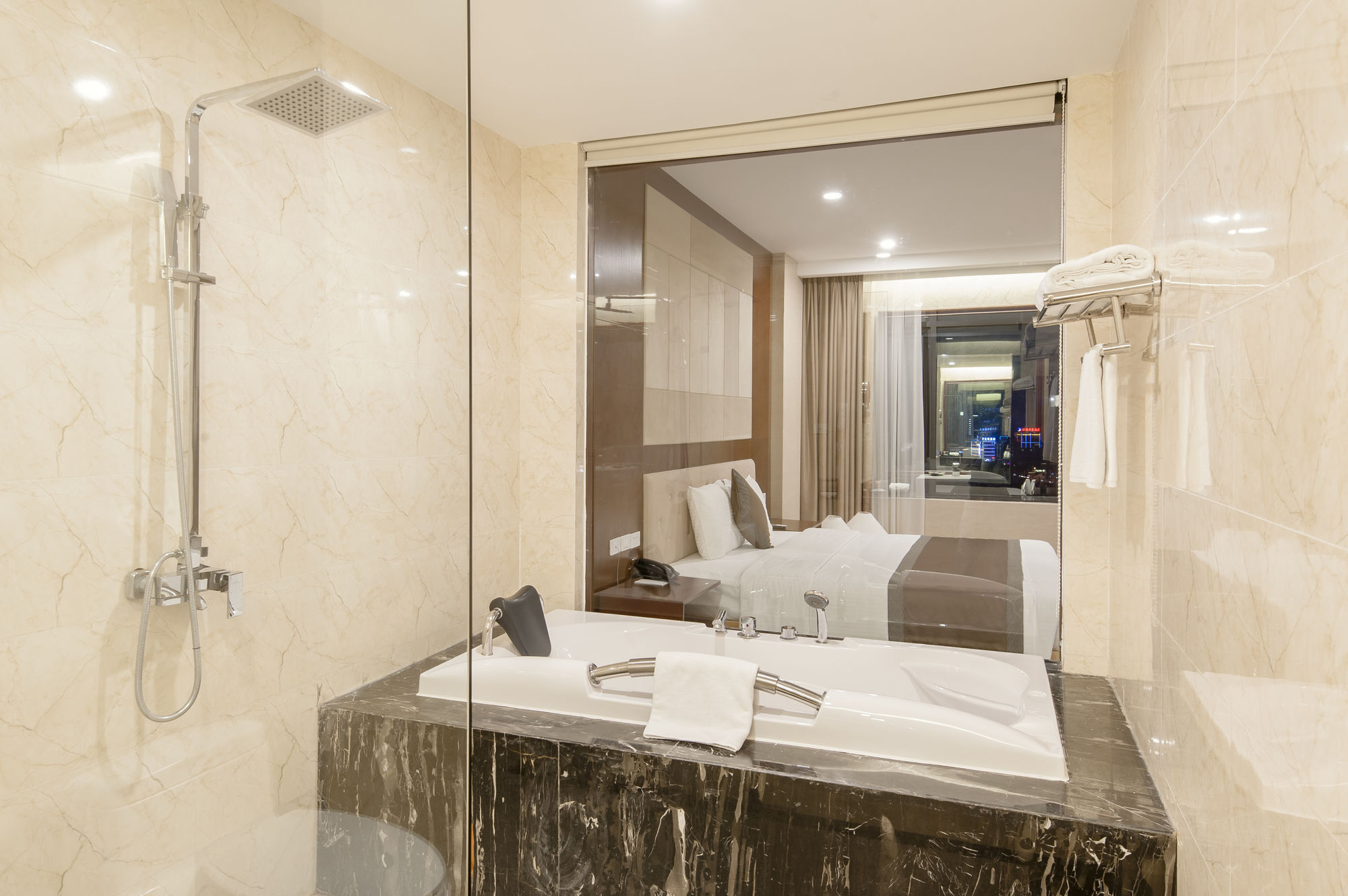 Muong Thanh Grand Lao Cai Hotel Exterior foto